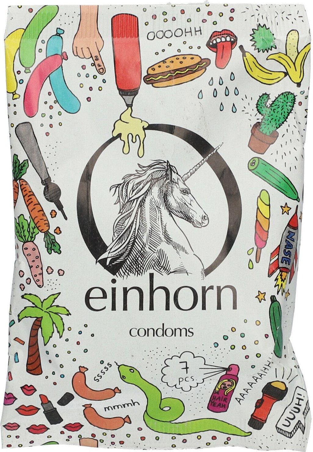 einhorn condoms Penisgegenstände 7 St Kondome