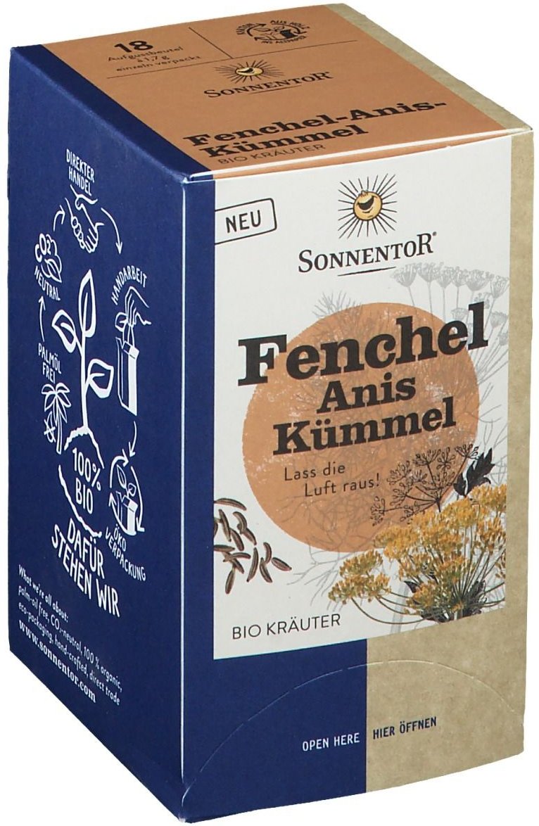 Sonnentor KR TEE Fench/Ani/K Bio 18 St Tee