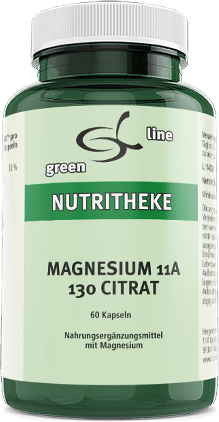 Magnesium 11 A 130 Citrat Kapseln 60 St