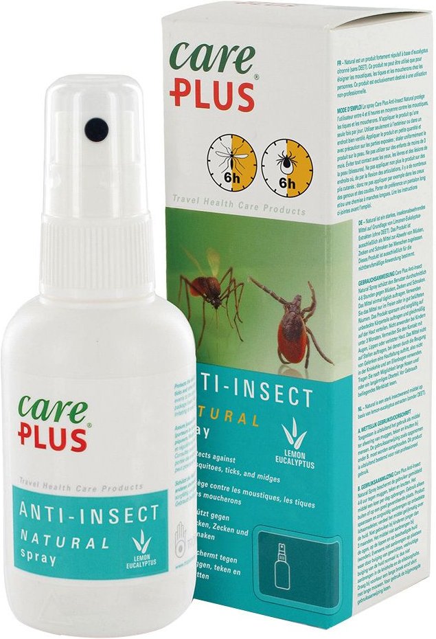 Thumbnail - Care Plus Anti-Insect natural Spr.40% Citriodiol 60 ml Spray