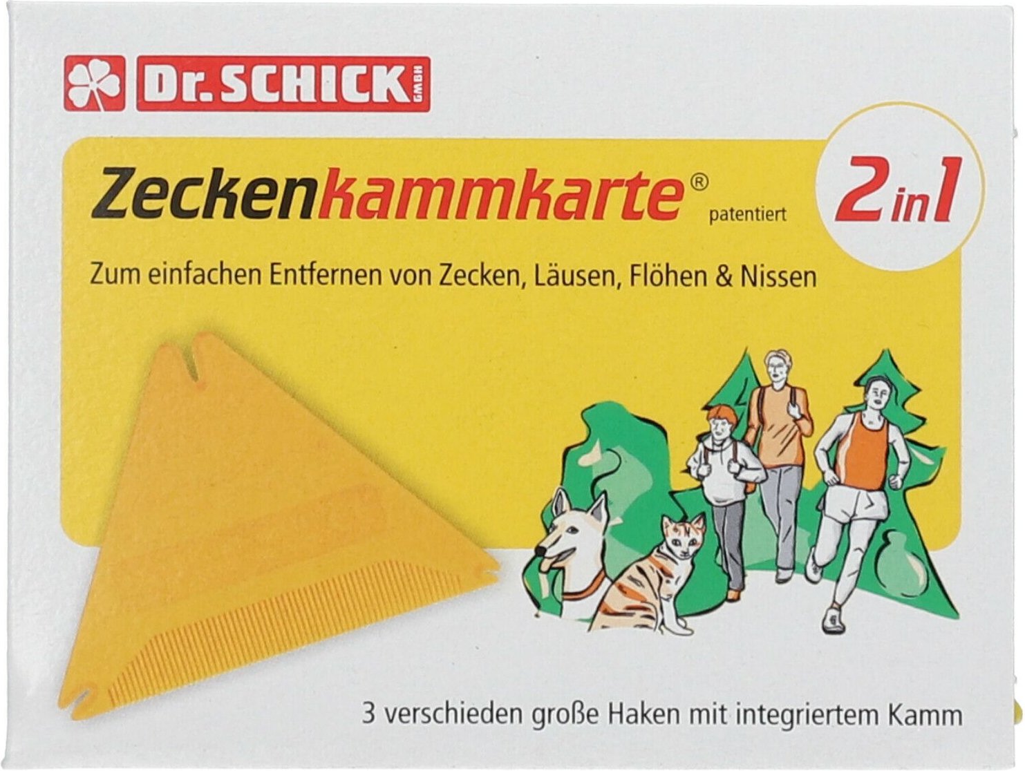 Zeckenkammkarte 1 St Sonstige