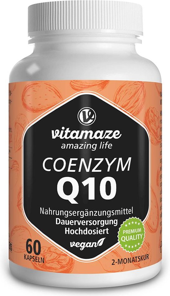 Coenzym Q10 200 mg vegan Kapseln 60 St