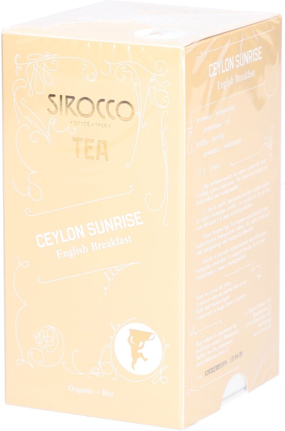 Sirocco Teebeutel Ceylon Sunrise 20 Stk Bio St Tee