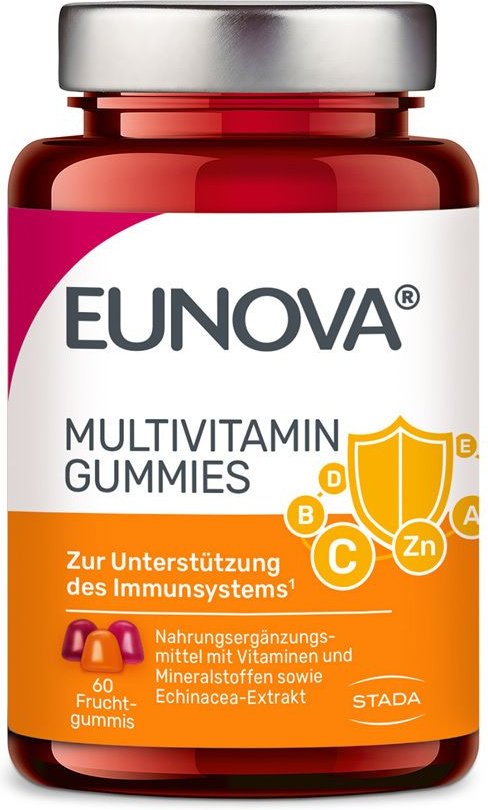 Eunova Multivitamin Gummies 60 St Bonbons