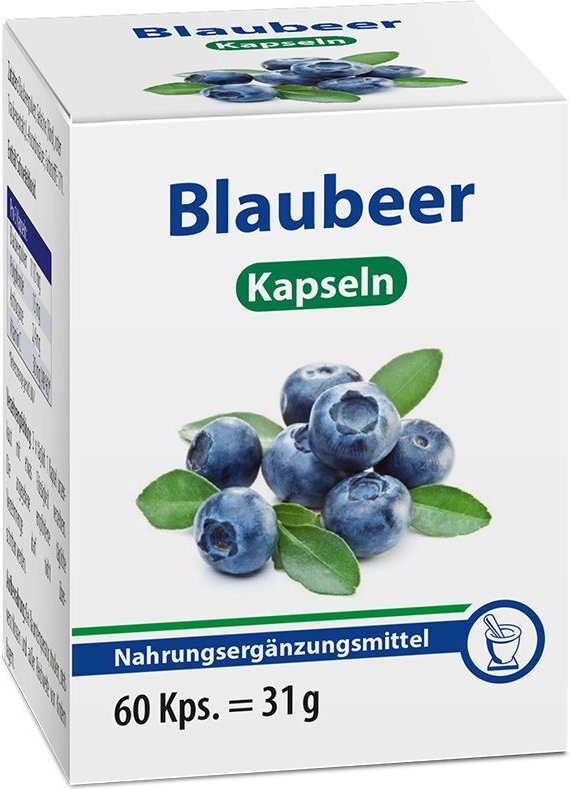 Blaubeer Kapseln 60 St