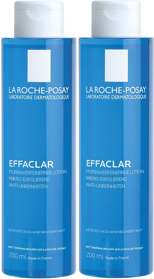 2x Roche Posay Effac Porenver 2x200 ml Lotion