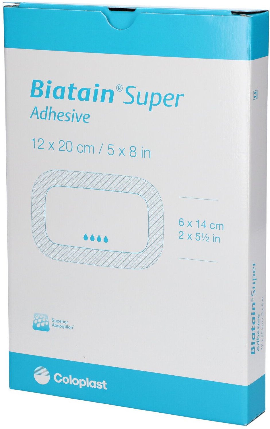 Biatain Super selbst-haftend Superabs.12x20 cm 10 St Verband