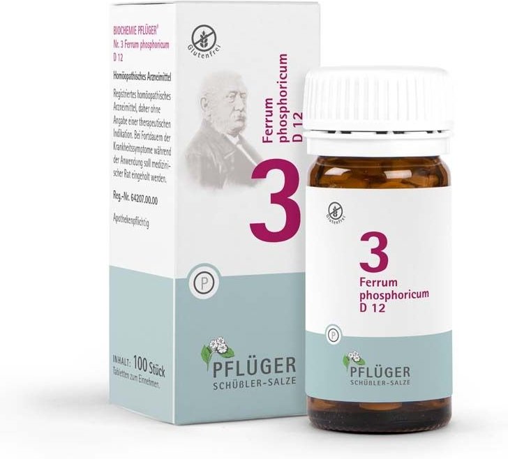 Biochemie Pflüger 3 Ferrum phosphoricum D 12 Tabletten
