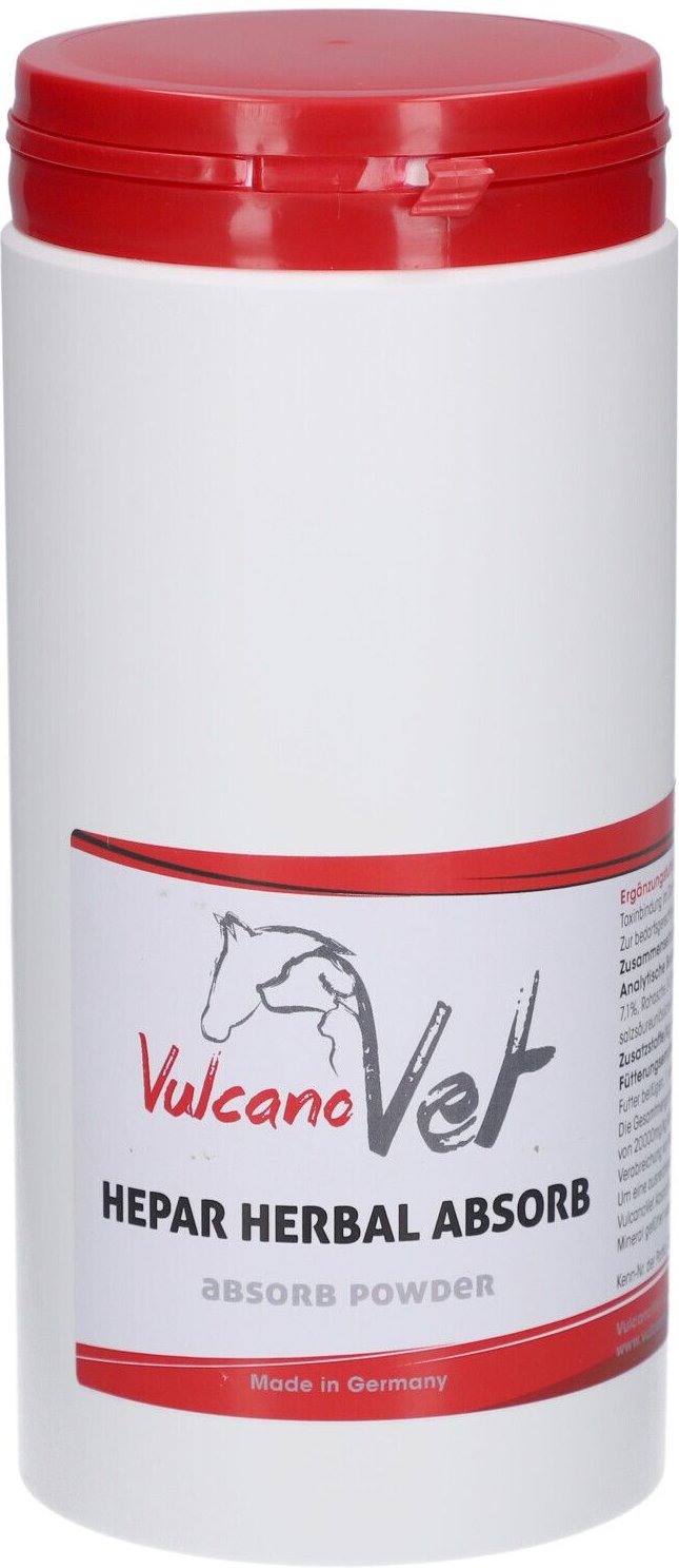 Vulcanovet HeparHerbal Absorb Plv.f.Hunde/Katzen 850 g Pulver