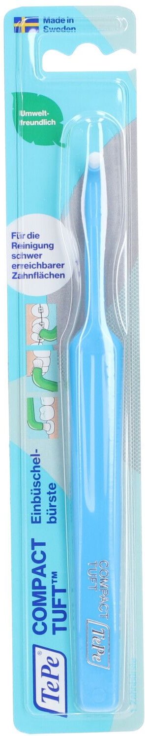 Tepe Compact Tuft Einbüschelbürste 1 St Zahnbürste