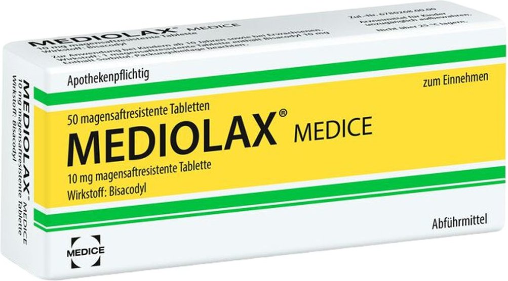 Thumbnail - Mediolax Medice magensaftresistente Tabletten 50 St magensaftresistent