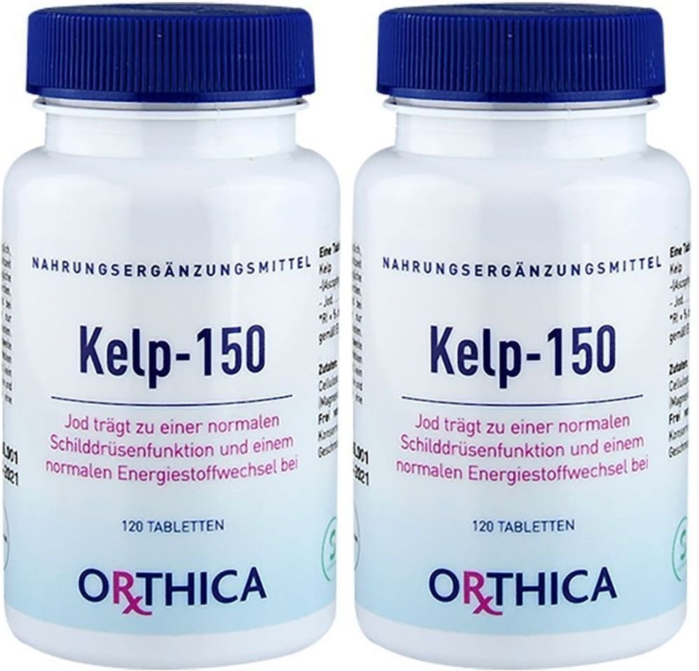 Orthica Kelp 150 Tabletten 2x 2x120 St