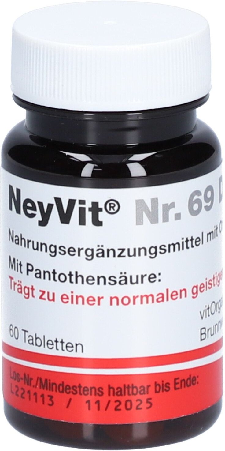 Neyvit Nr.69 Denkkraft Tabletten 60 St
