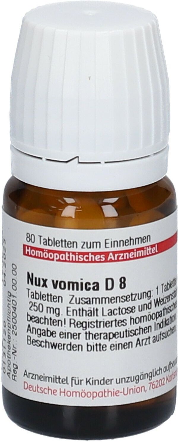 DHU Nux vomica D 8 Tabletten