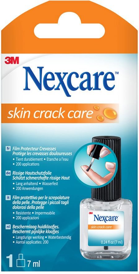 Nexcare Skin Crack Care Fläschchen mit Pinsel 7 ml Flüssigkeit