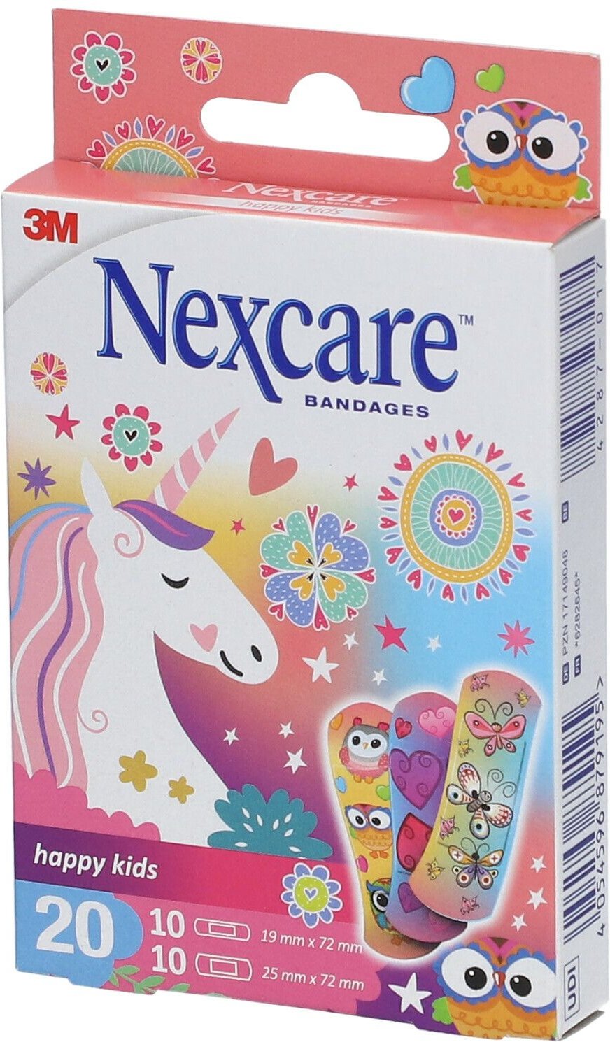 Nexcare Happy Kids Girls 20 St Pflaster