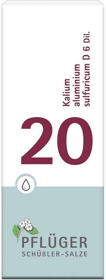Biochemie Pflüger 20 Kalium alumin.sulfur.D 6 Tro. 30 ml Tropfen