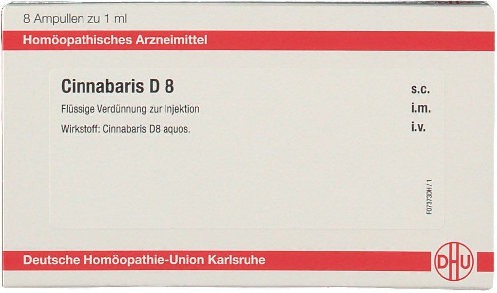 Thumbnail - Cinnabaris D 8 Ampullen 8x1 ml