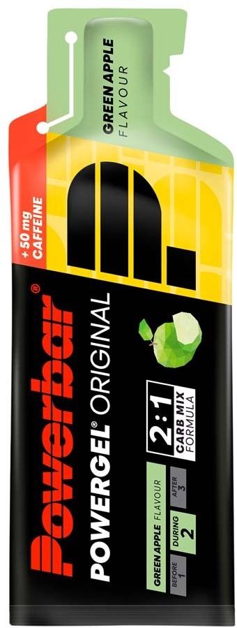 Powerbar Gel, Grüner Apfel-Koffein 6x41 g Gel
