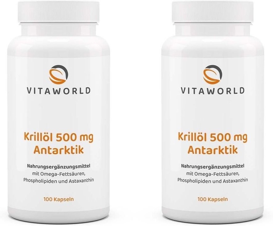 Krilloel Antarktik 500Mg x2 2x100 St Kapseln