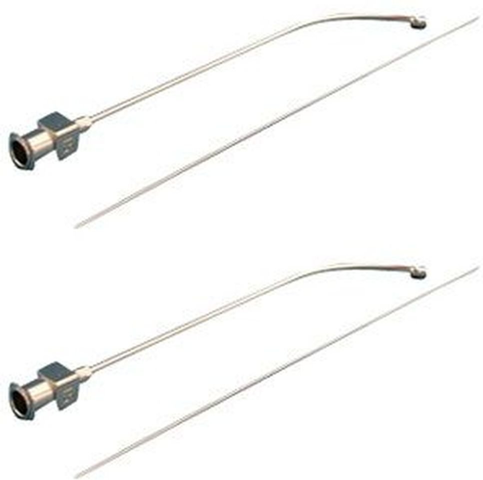 Knopfkanuele Gebog NR 1 x2 2x1 St Kanüle