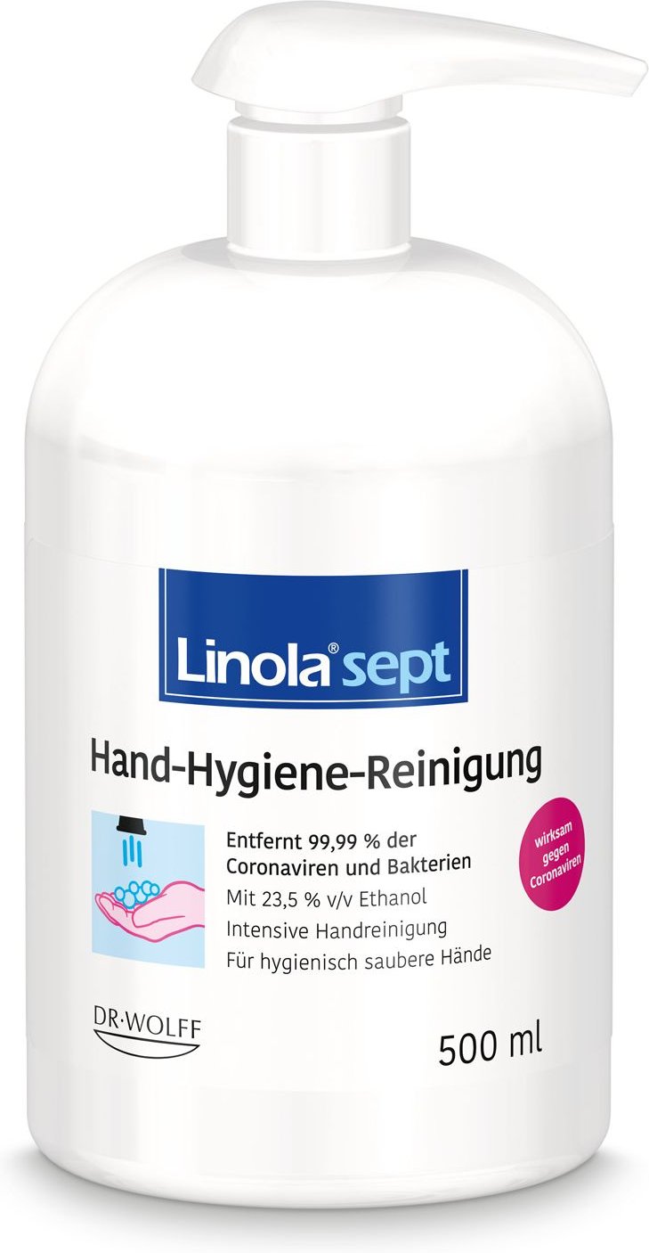 Linola sept Hand-Hygiene-Reinigung 500 ml Gel