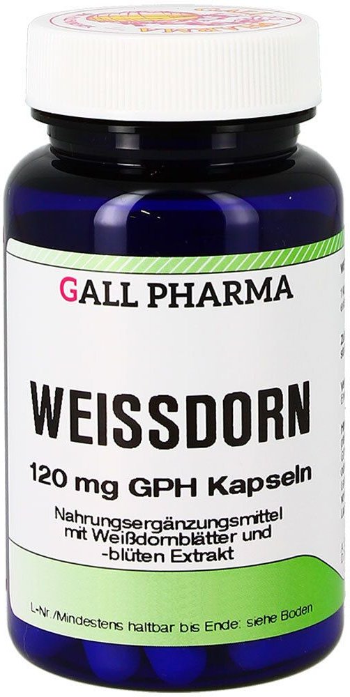 Weissdorn 120 mg GPH Kapseln 60 St