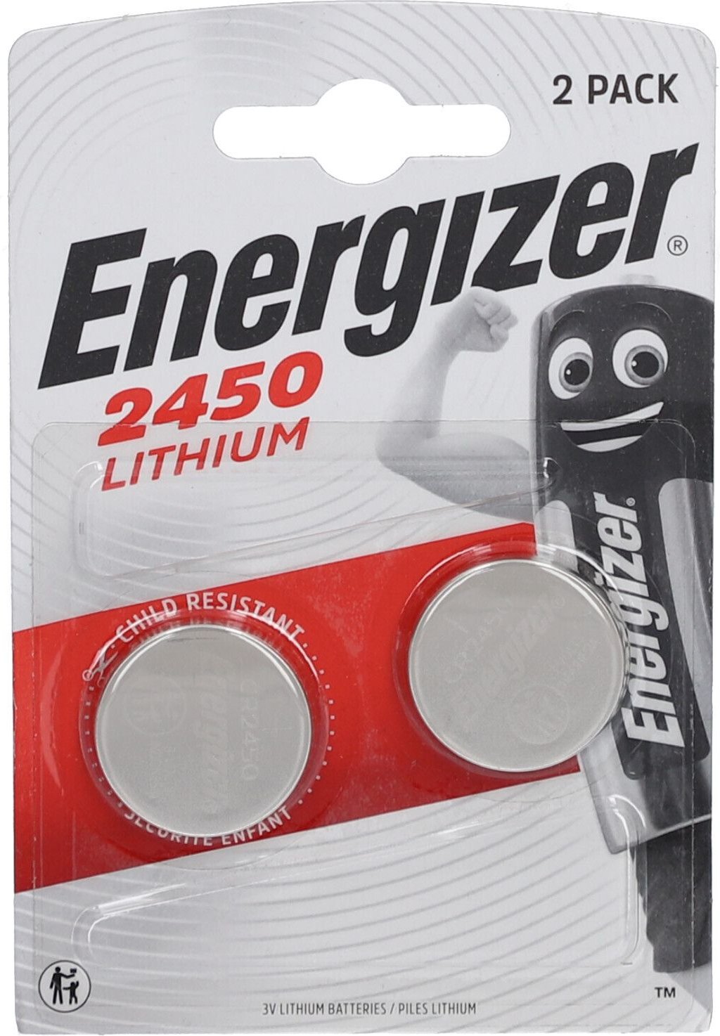 Thumbnail - Energizer Lithium Cr2450 2 St