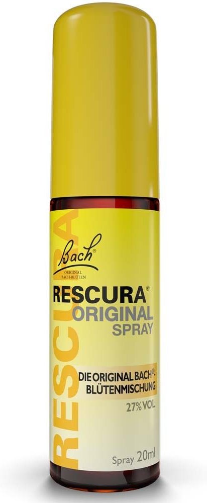 Bachblüten Original Rescura Spray m.Alkohol 20 ml