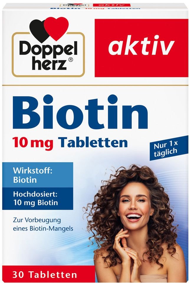 Doppelherz Biotin 10 mg Tabletten