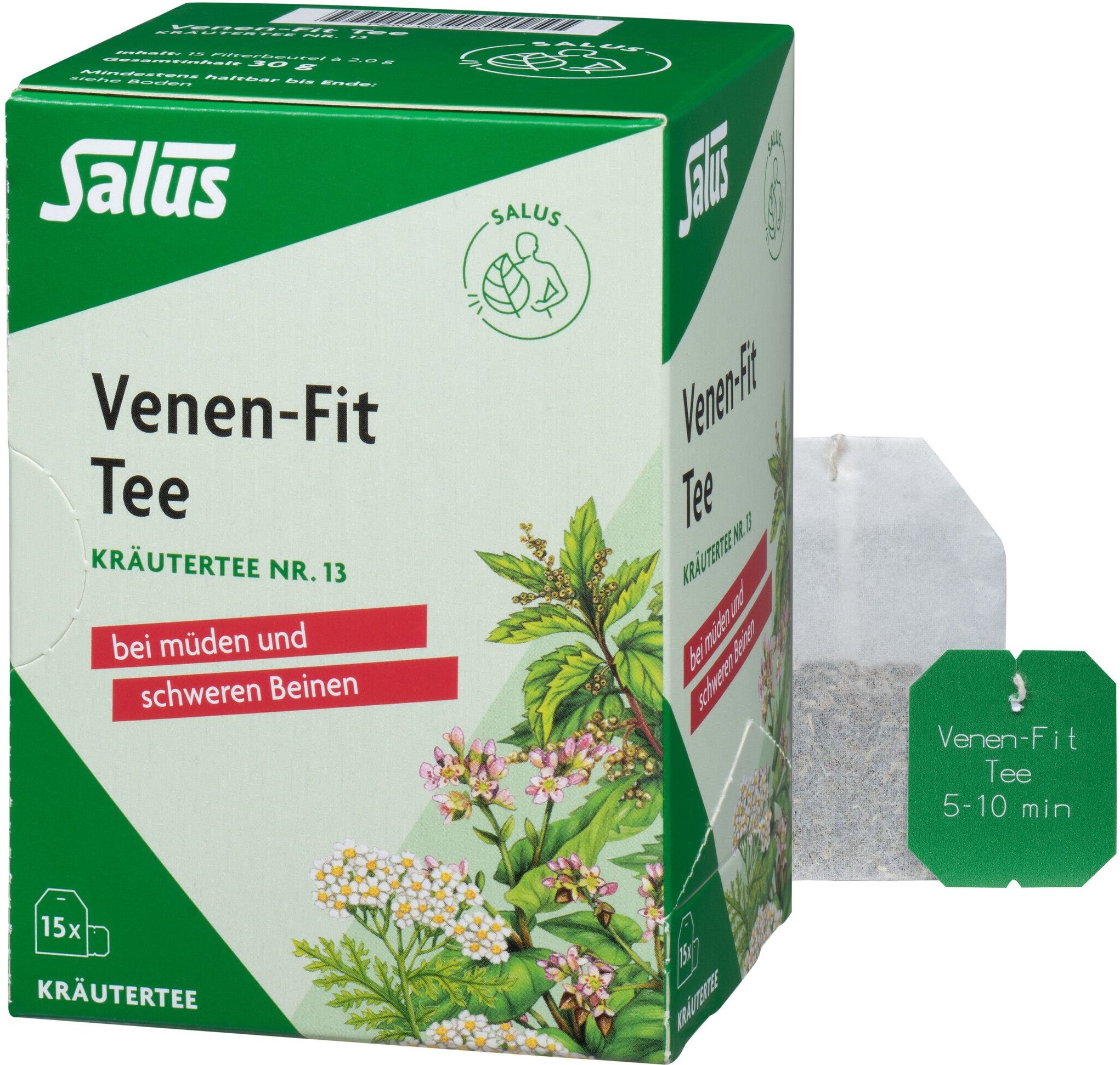 Thumbnail - Venen-Fit Tee Kräutertee Nr.13 Salus Filterbeutel 15 St