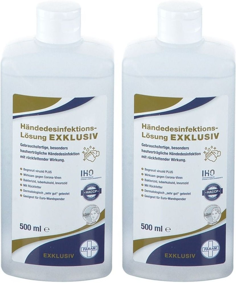 Haendedes Loes ExKLUSIV x2 2x500 ml Lösung