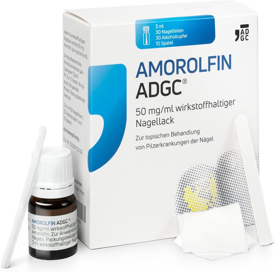 Amorolfin ADGC 50 mg / ml wirkstoffhalt.Nagellack