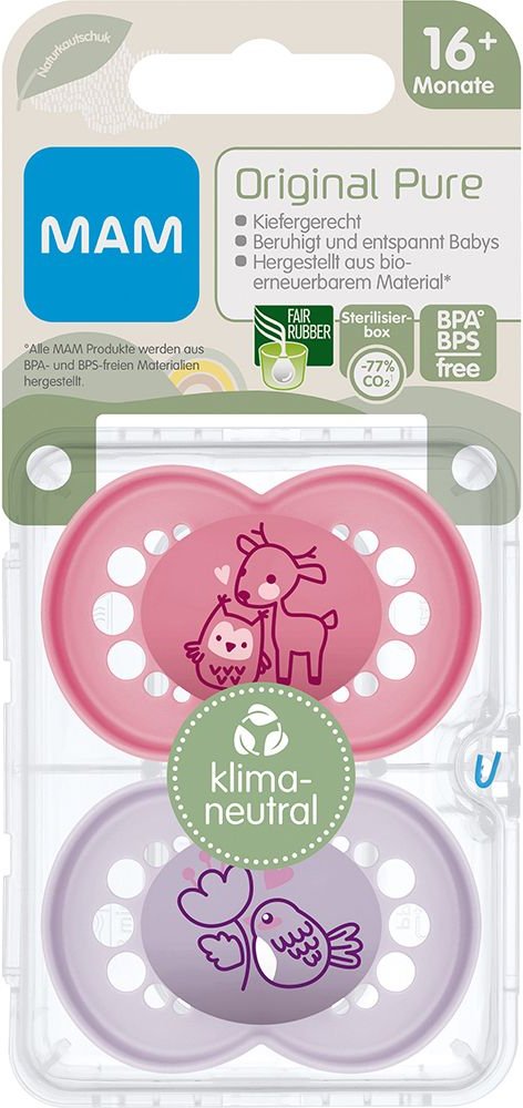 MAM Luller Orig PU LAT 16+ 2 St Schnuller