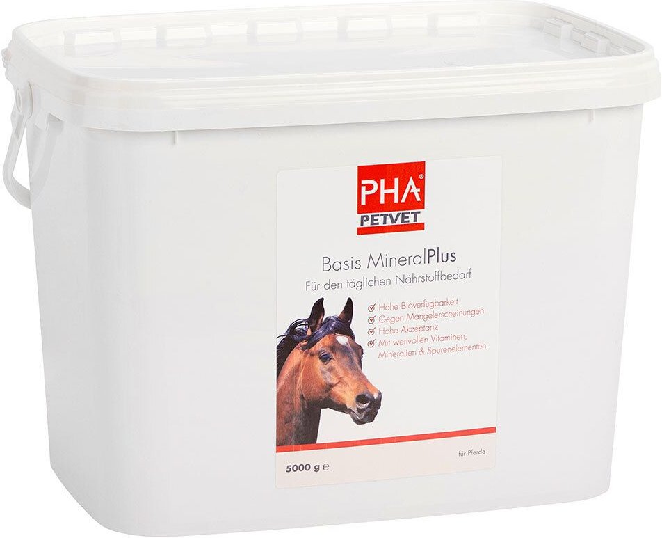 PHA Basis Mineral Plus Pellets f.Pferde 5000 g