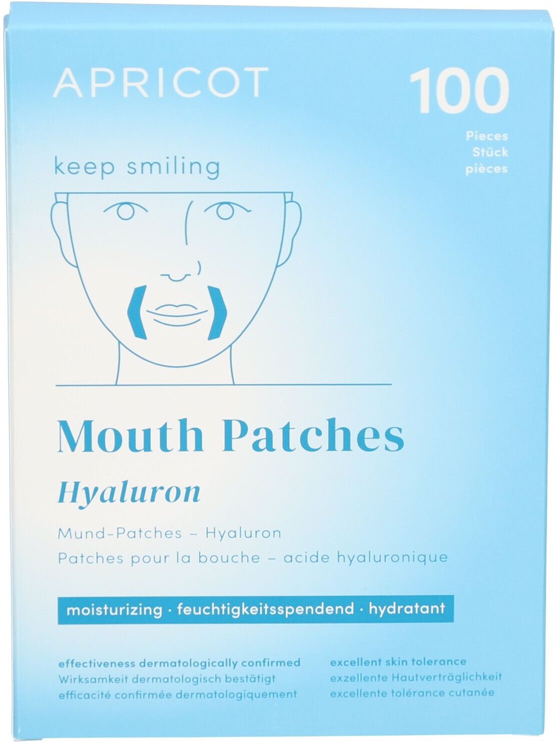 Thumbnail - Apricot Mundpflaster keep smiling 100 Stk St Hautcreme