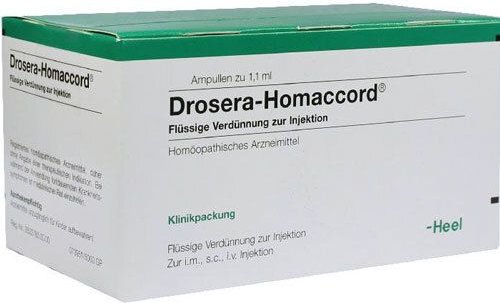 Drosera Homaccord Ampullen 100 St
