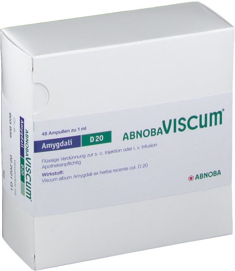 Abnobaviscum Amygdali D 20 Ampullen 48 St
