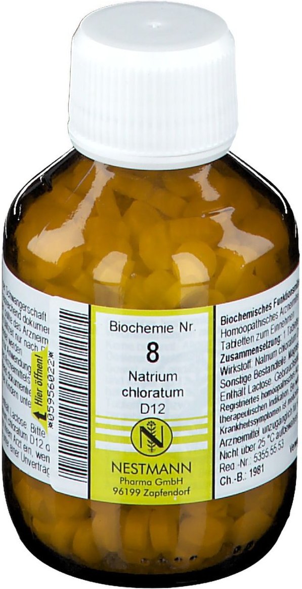 Biochemie 8 Natrium chloratum D 12 Tabletten