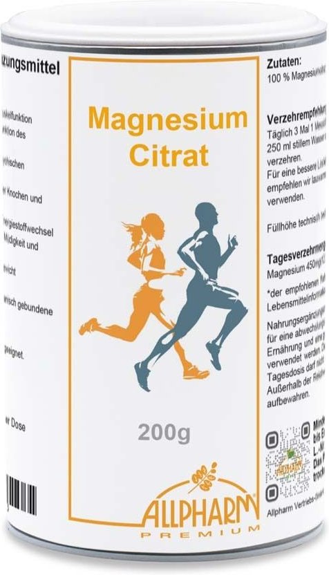 Magnesiumcitrat Pulver 200 g