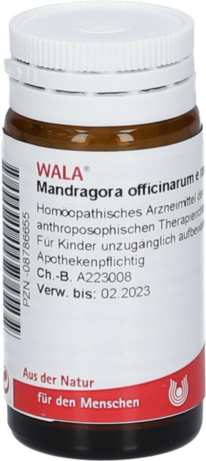 Mandragora Officinarium e radice D 4 Globuli 20 g