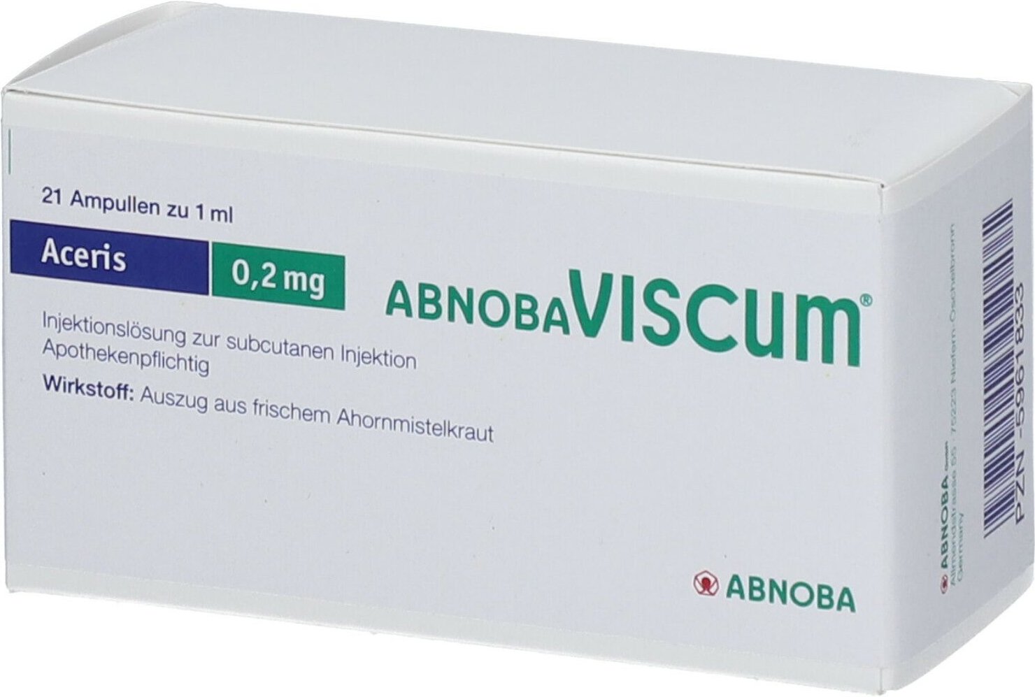 Abnobaviscum Aceris 0,2 mg Ampullen 21 St