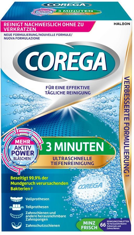 Corega Tabs 3 Minuten 66 St Tabletten