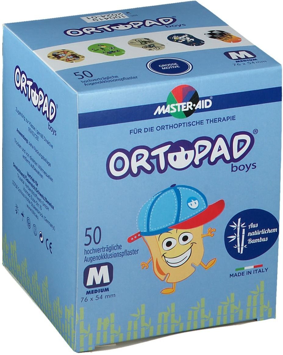 Ortopad for boys medium Augenokklusionspflaster