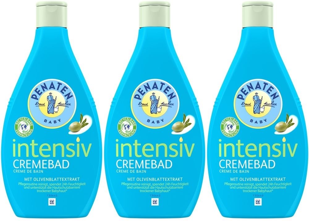3x Penaten Intensiv Cremebad 3x400 ml Bad