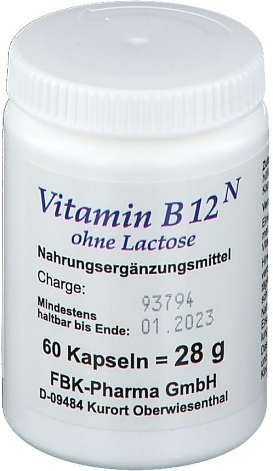 Vitamin B12 N Kapseln 60 St