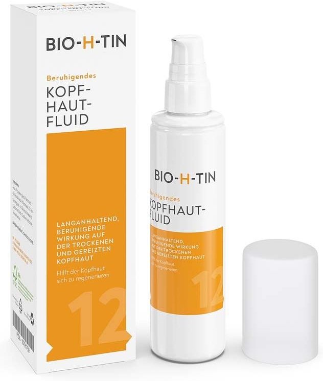 Bio-H-Tin beruhigendes Kopfhaut-Fluid 100 ml Emulsion