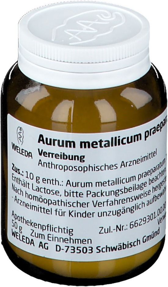 Aurum metallicum Präparat D 20 Trituration