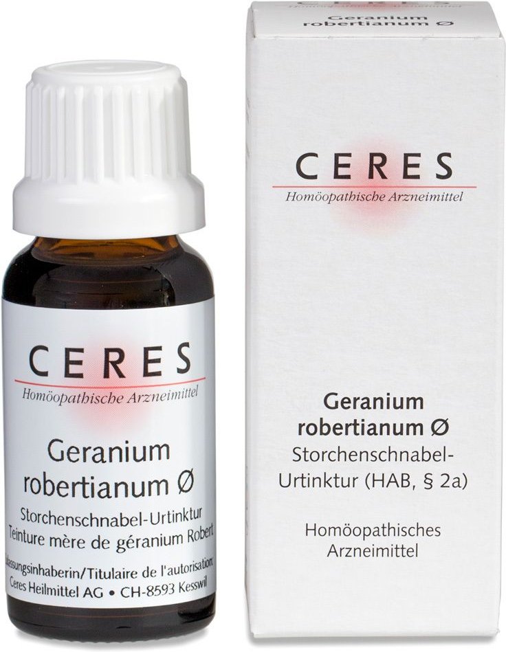Ceres Geranium robertianum Urtinktur 20 ml Tropfen