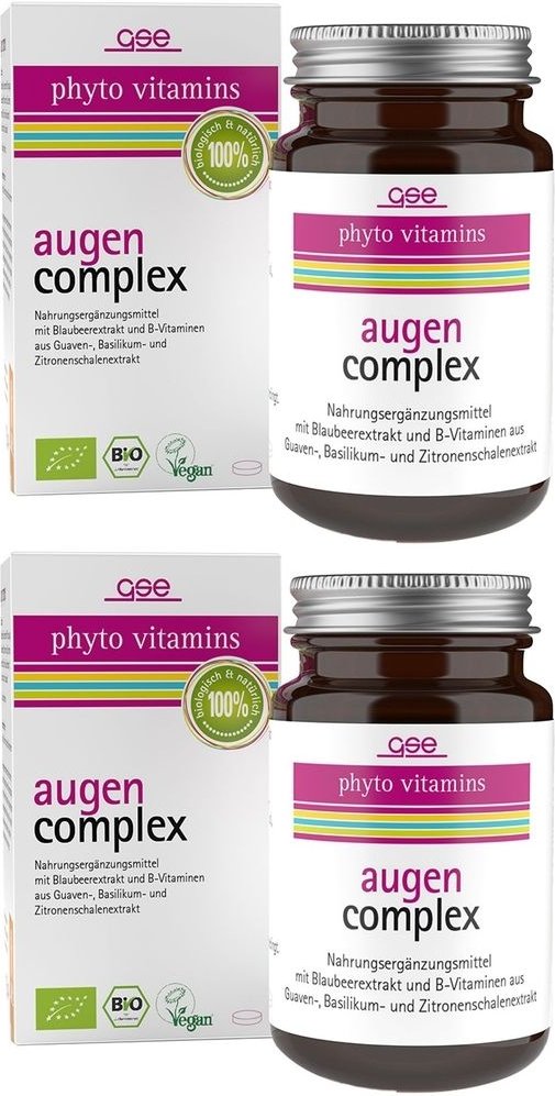 GSE Augen Complex Bio Tabletten 2x 2x60 St